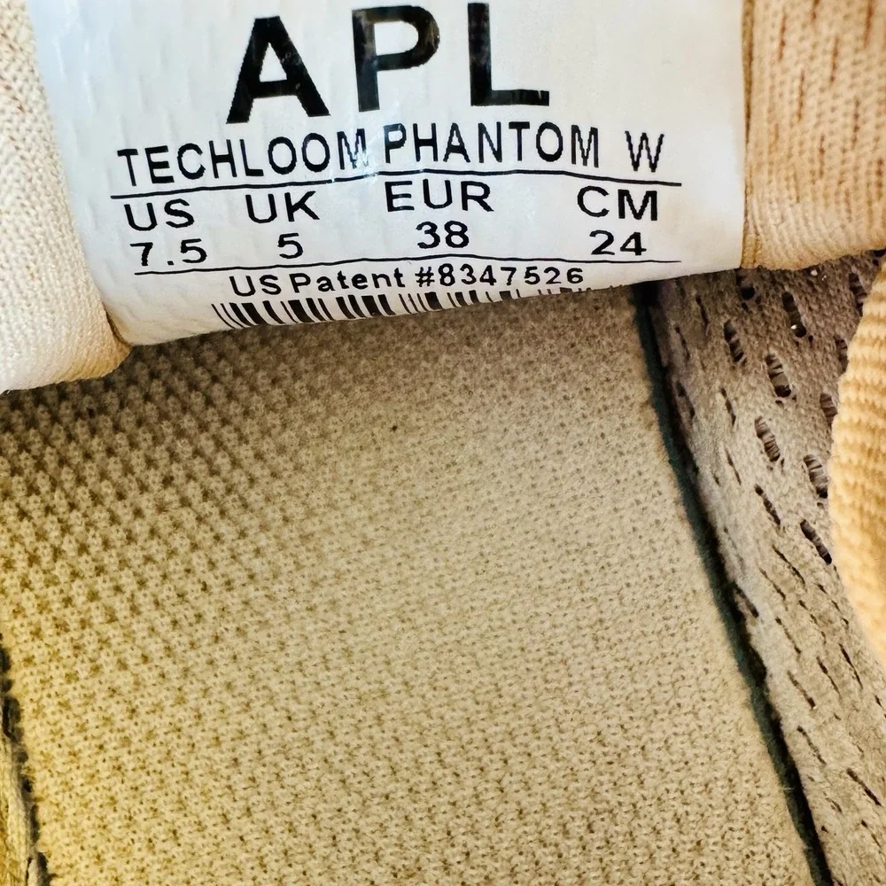 APL Techloom Phantom Rose Gold Sneakers Running Shoes Women's Size 7.5 Lululemon